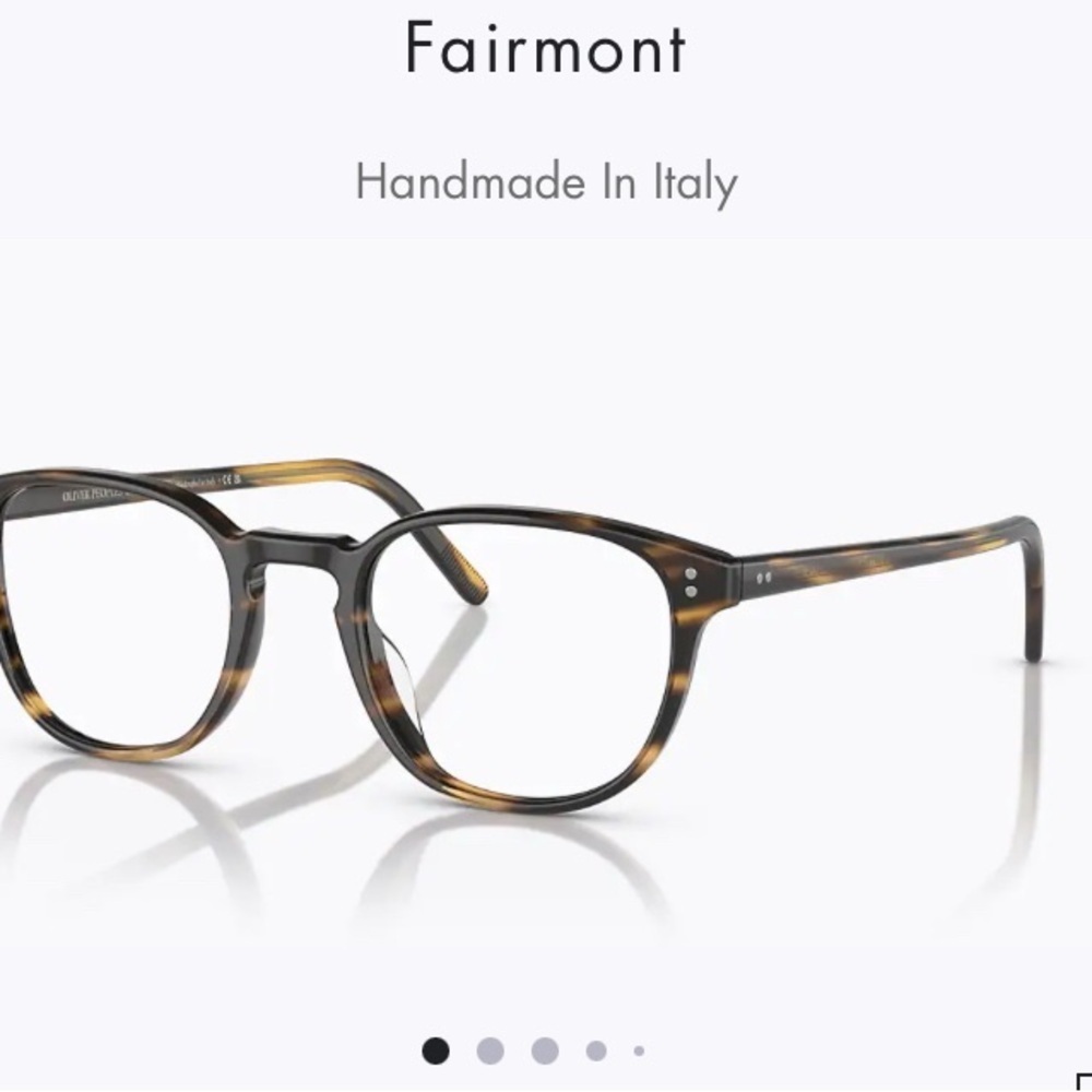 Oliver Peoples Fairmont Prescription Glasses with case - Picture 9 of 11